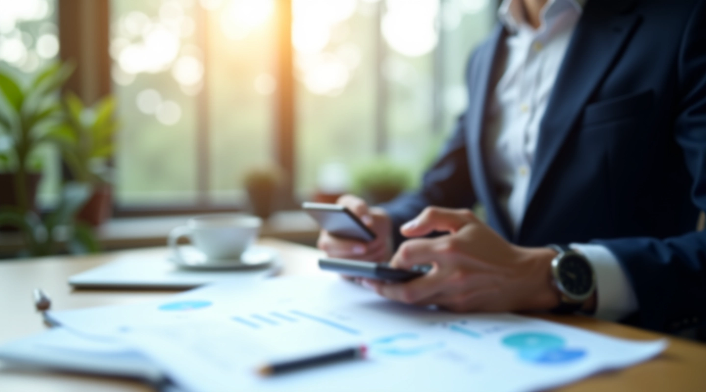 Finansinis analitiker dirbantis su balanso ataskaita